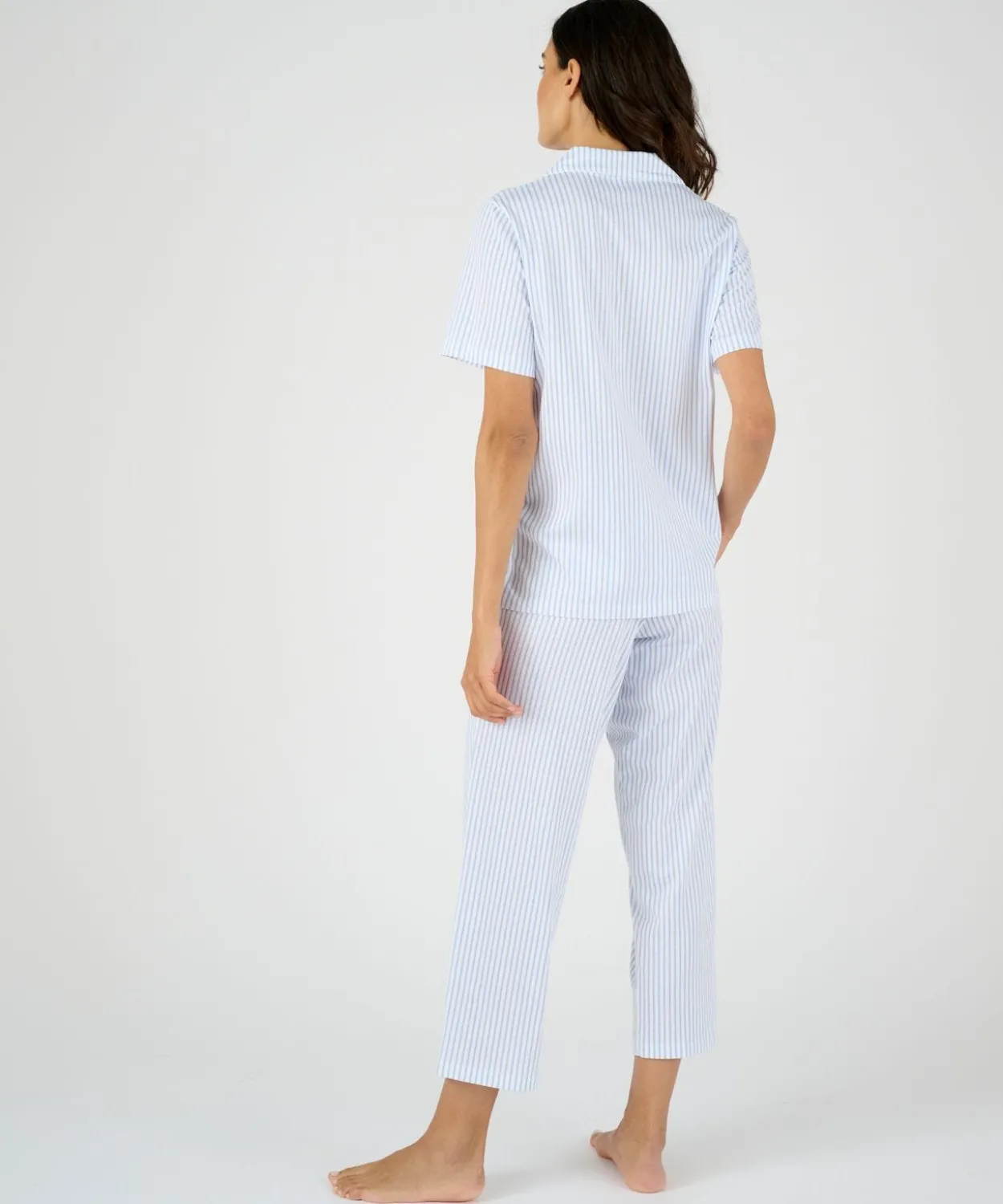 Pyjama 7/8ème boutonné