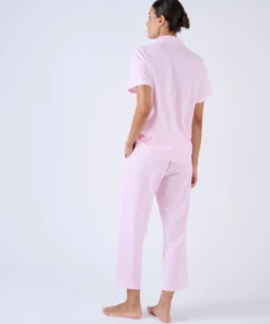 Pyjama 7/8ème boutonné