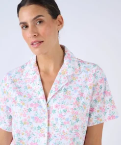 Pyjama 7/8ème boutonné