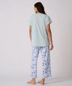 Pyjama 7/8ème Climatyl en maille jersey