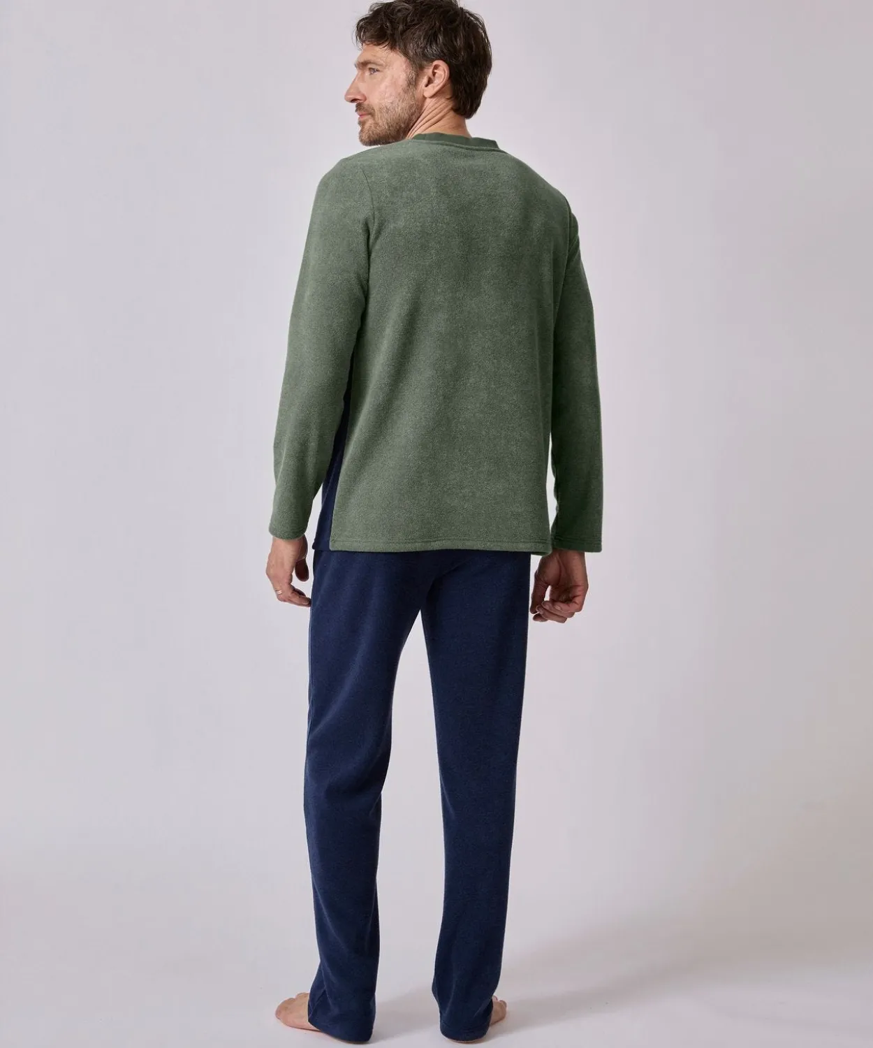 Pyjama Thermolactyl en maille bouclette