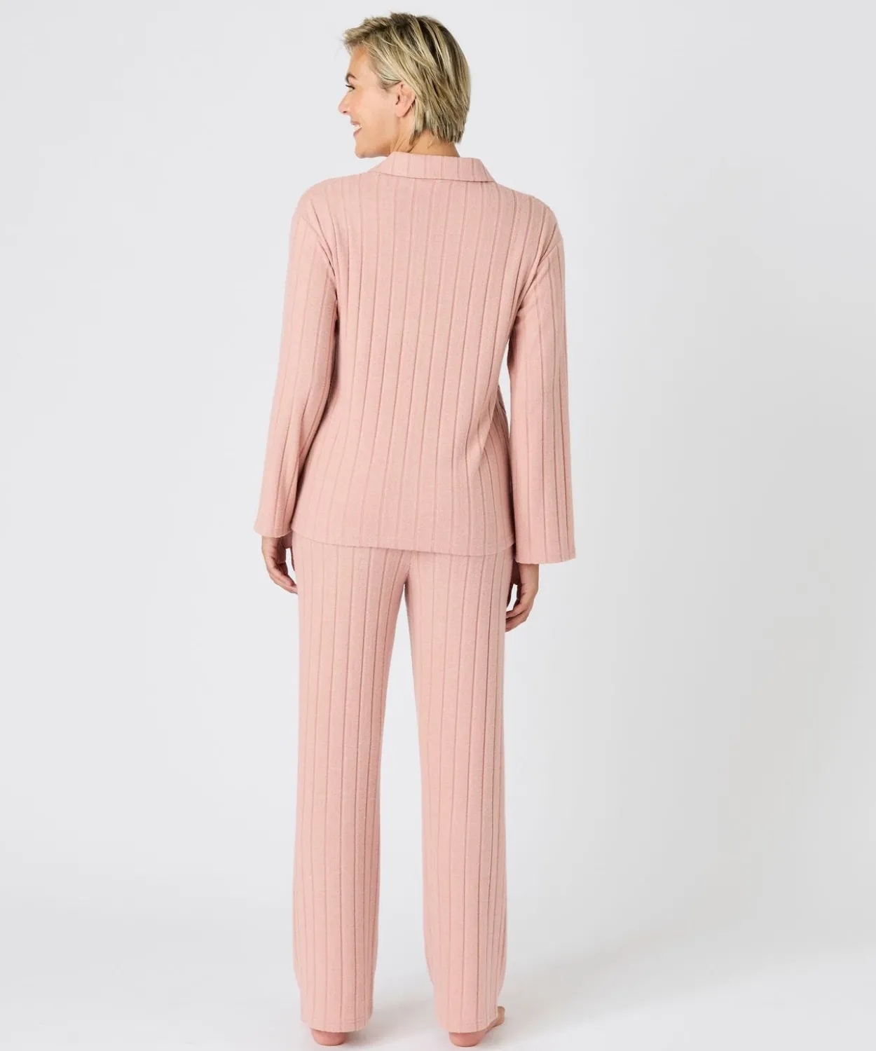Pyjama Thermolactyl en maille côtelée
