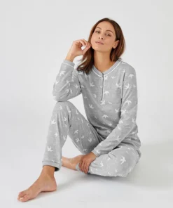 Pyjama Thermolactyl en maille interlock