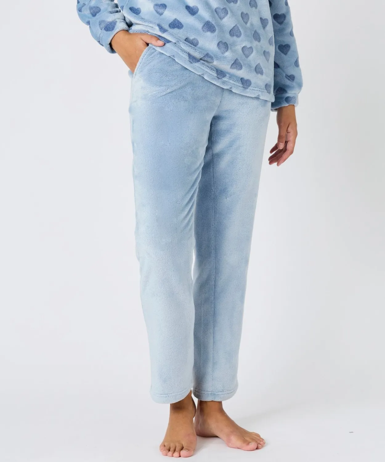 Pyjama Thermolactyl en maille polaire embossée