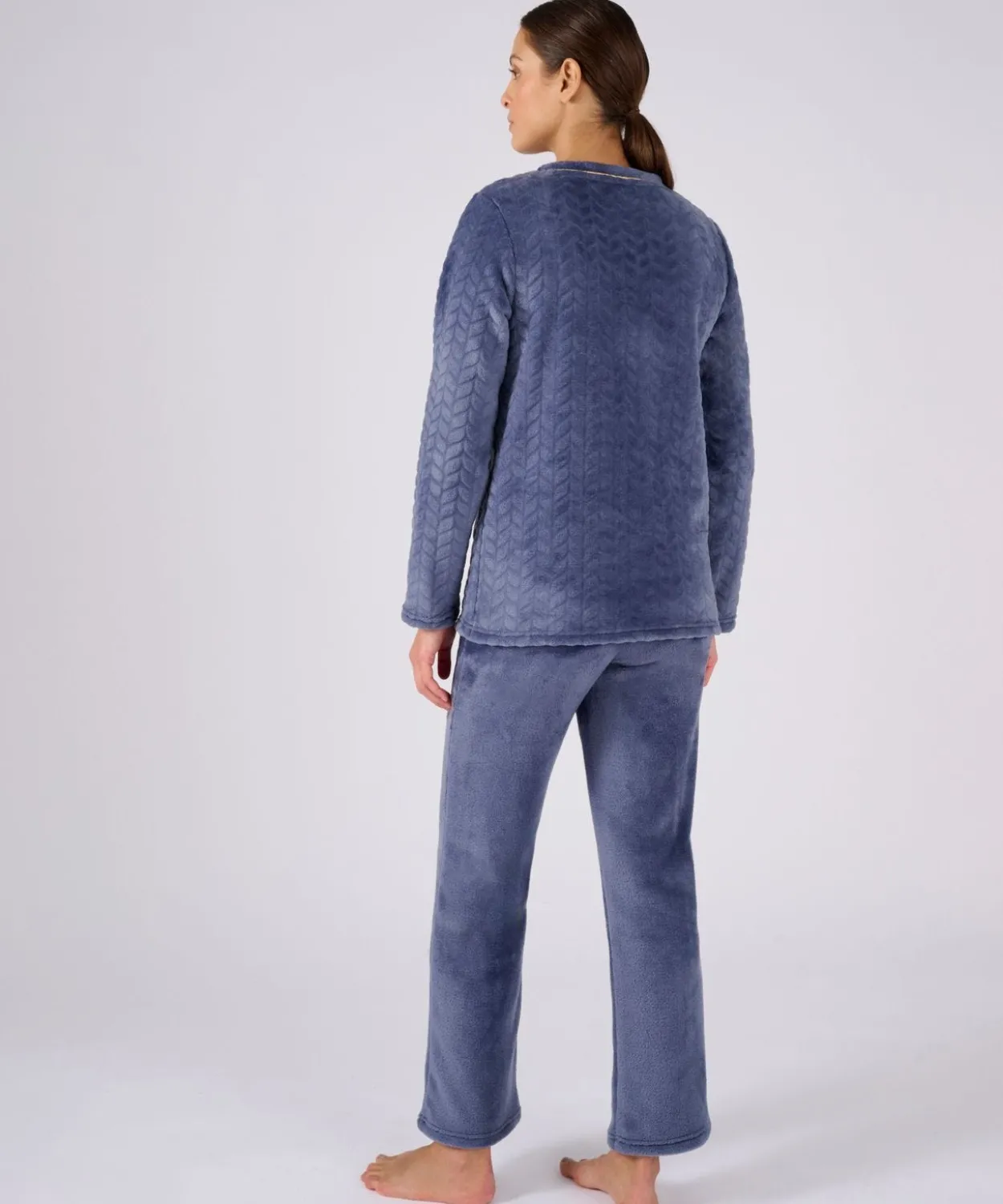 Pyjama Thermolactyl maille reliéfée