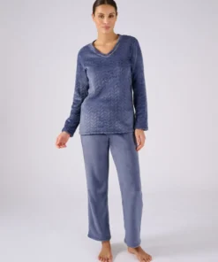 Pyjama Thermolactyl maille reliéfée