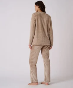 Pyjama Thermolactyl maille reliéfée
