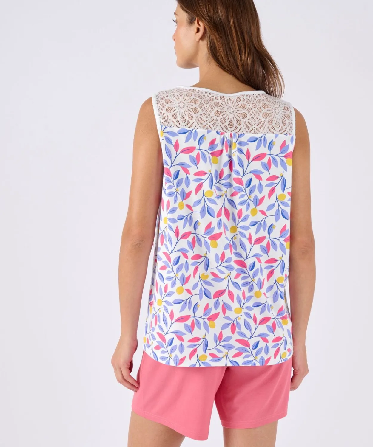 Pyjashort Climatyl dentelle