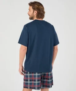 Pyjashort maille jersey pur coton peigné