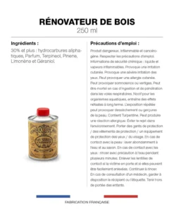 Rénovateur bois Les secrets de Léontine