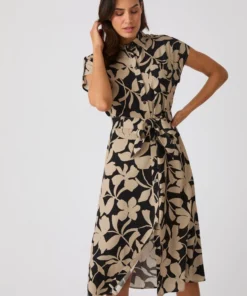 Robe-chemise pure viscose