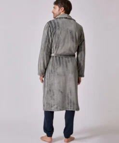 Robe de chambre Thermolactyl en maille jacquard