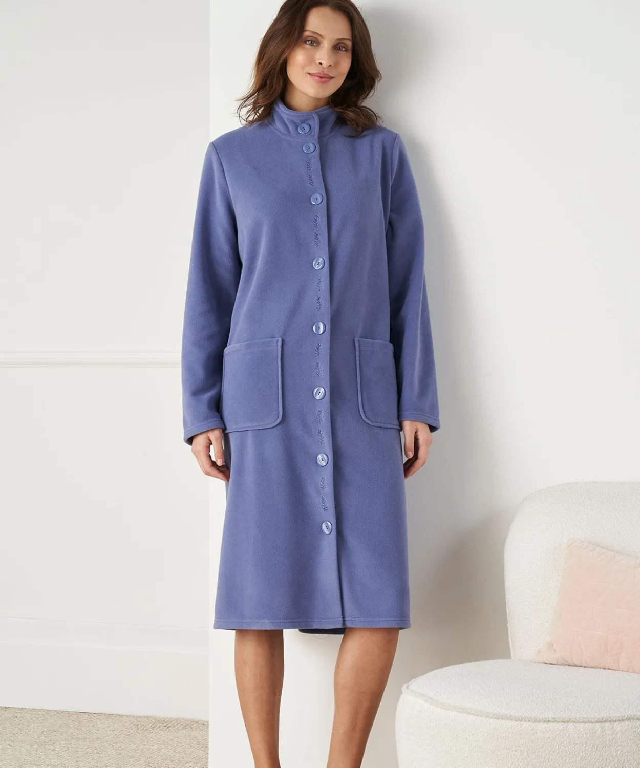 Robe de chambre Thermolactyl en maille polaire