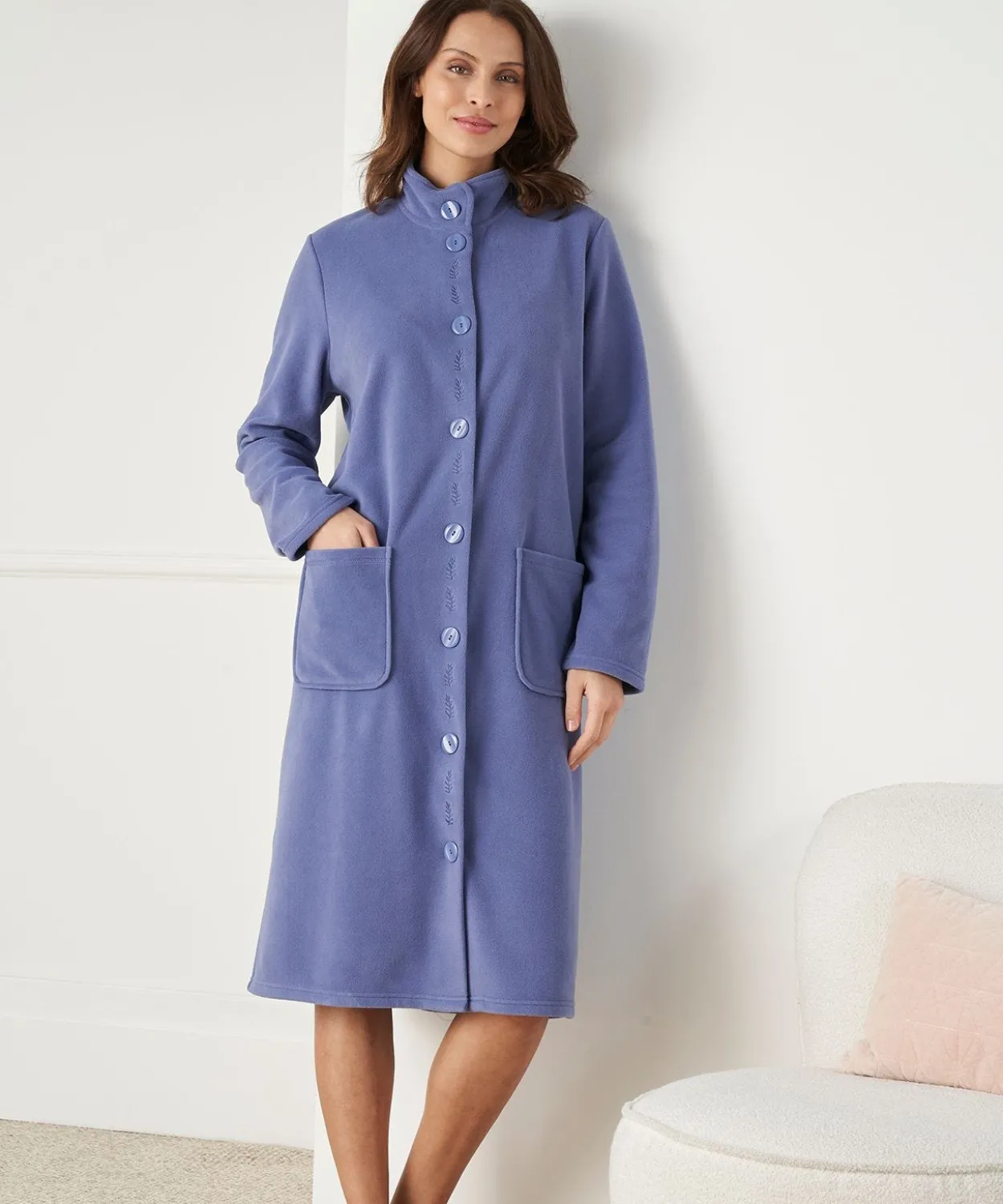 Robe de chambre Thermolactyl en maille polaire
