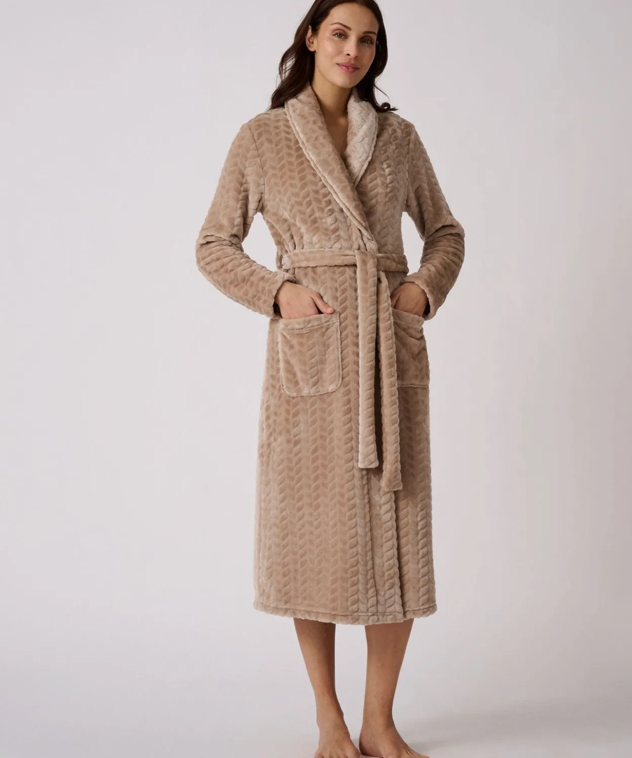 Robe de chambre Thermolactyl en maille douce