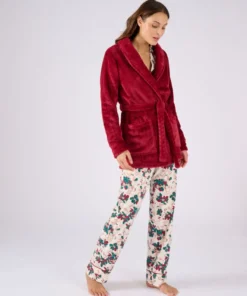 Robe de chambre Thermolactyl en maille moelleuse