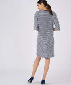 Robe en maille milano jacquard