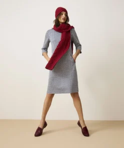 Robe en maille milano jacquard