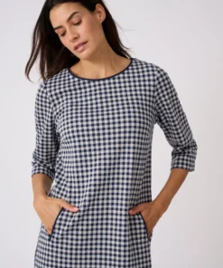 Robe en maille milano jacquard