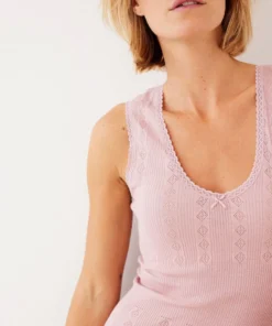 Robe en maille pointelle Gisèle - Damart x Rouje