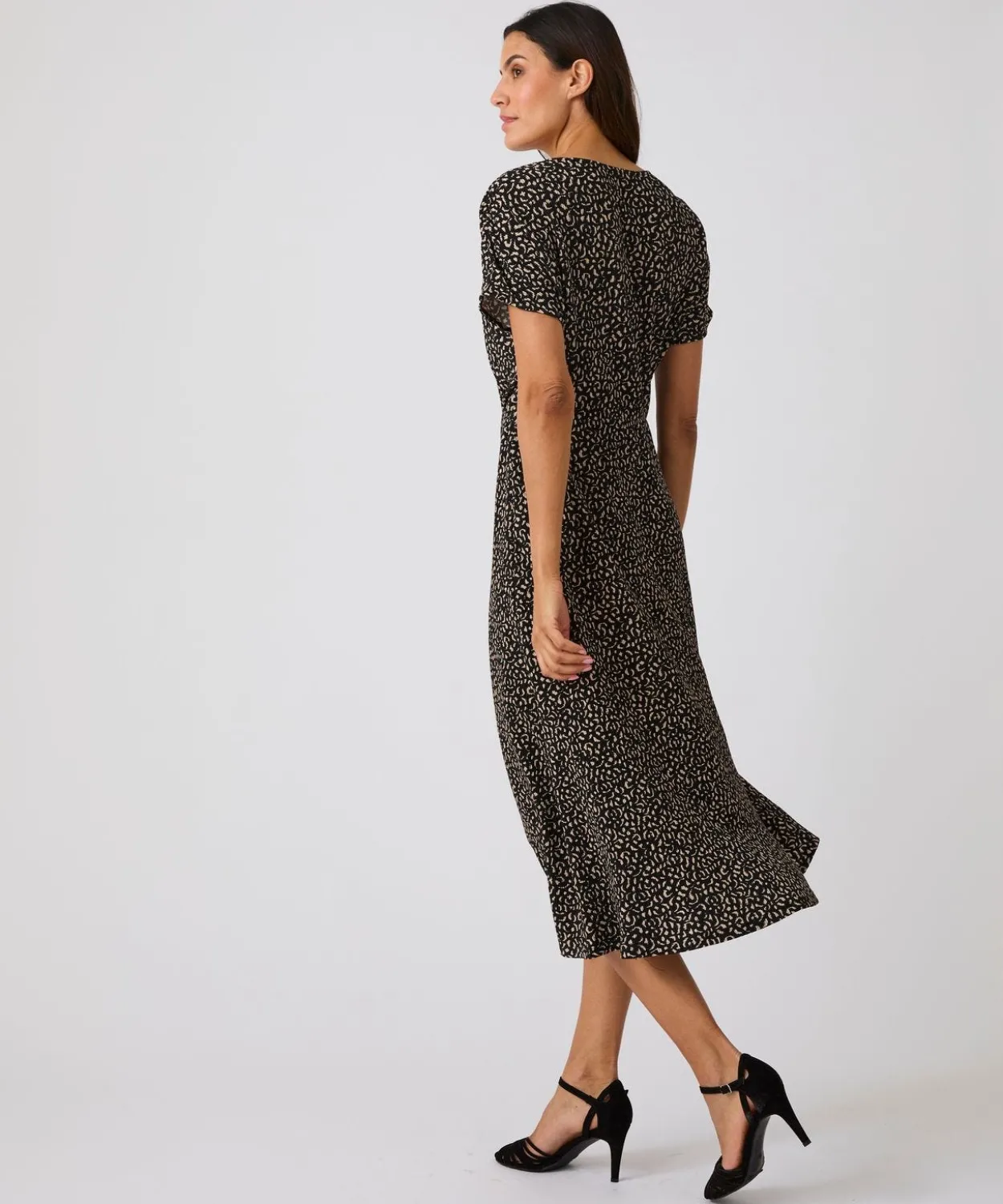 Robe plissé permanent