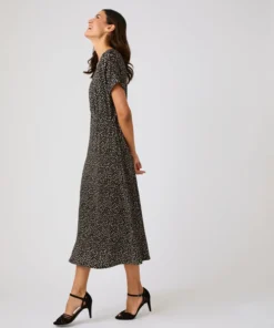 Robe plissé permanent