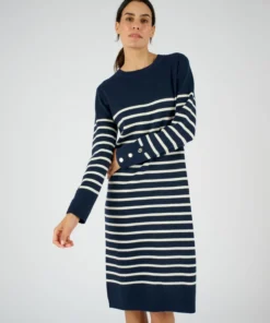 Robe-pull esprit marinière Thermolactyl