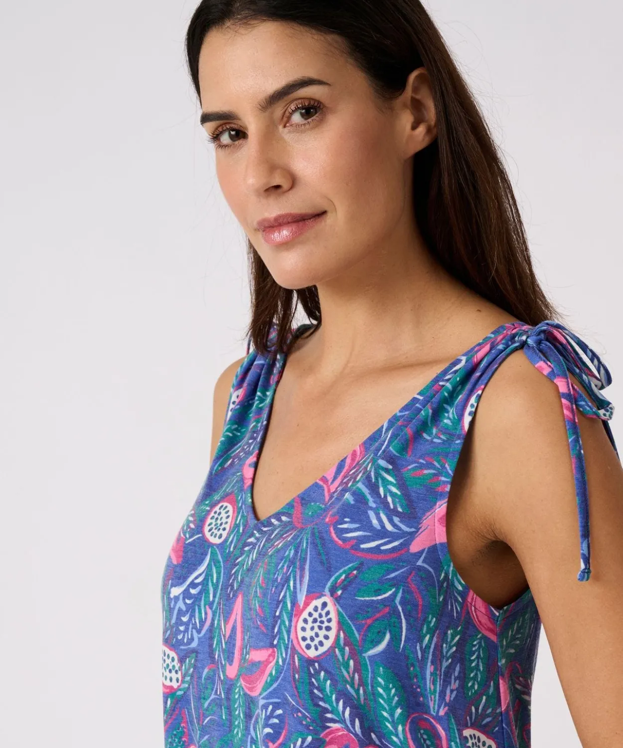 Robe évasée Climatyl en maille