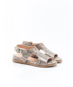 Sandales motif animalier