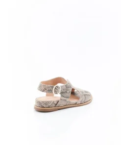 Sandales motif animalier