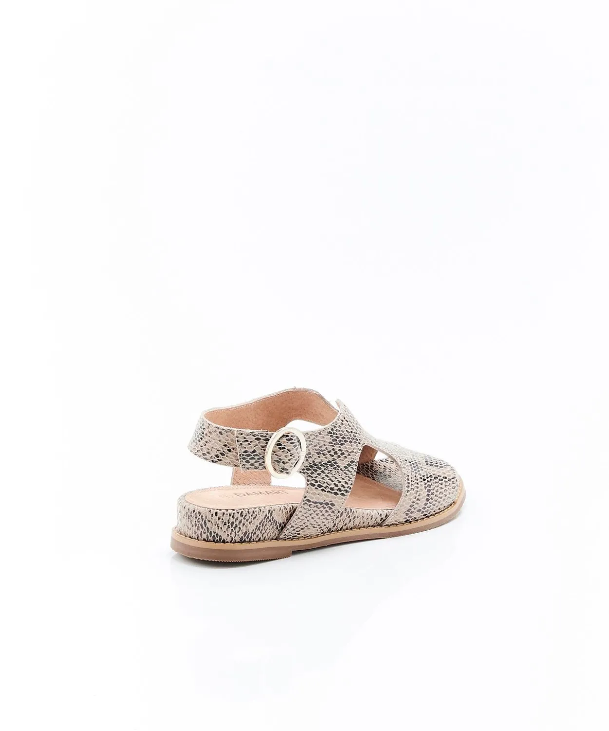 Sandales motif animalier