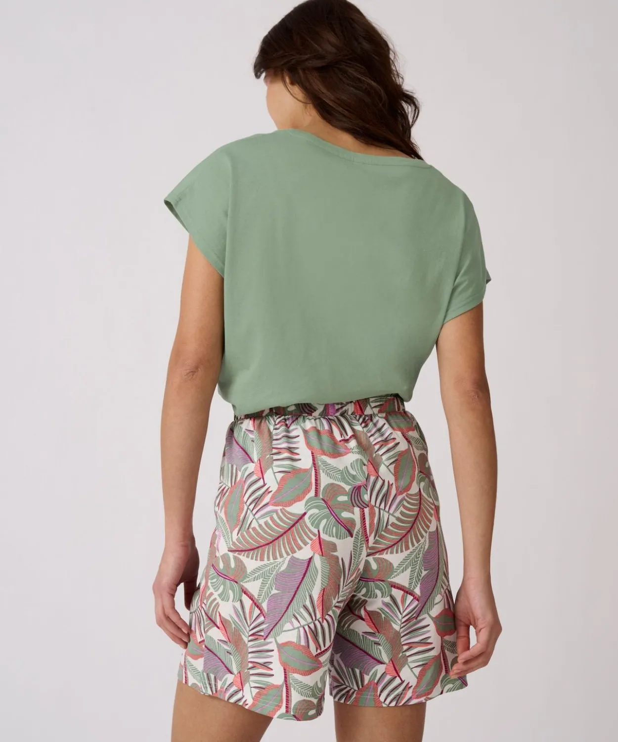 Short de pyjama pur coton