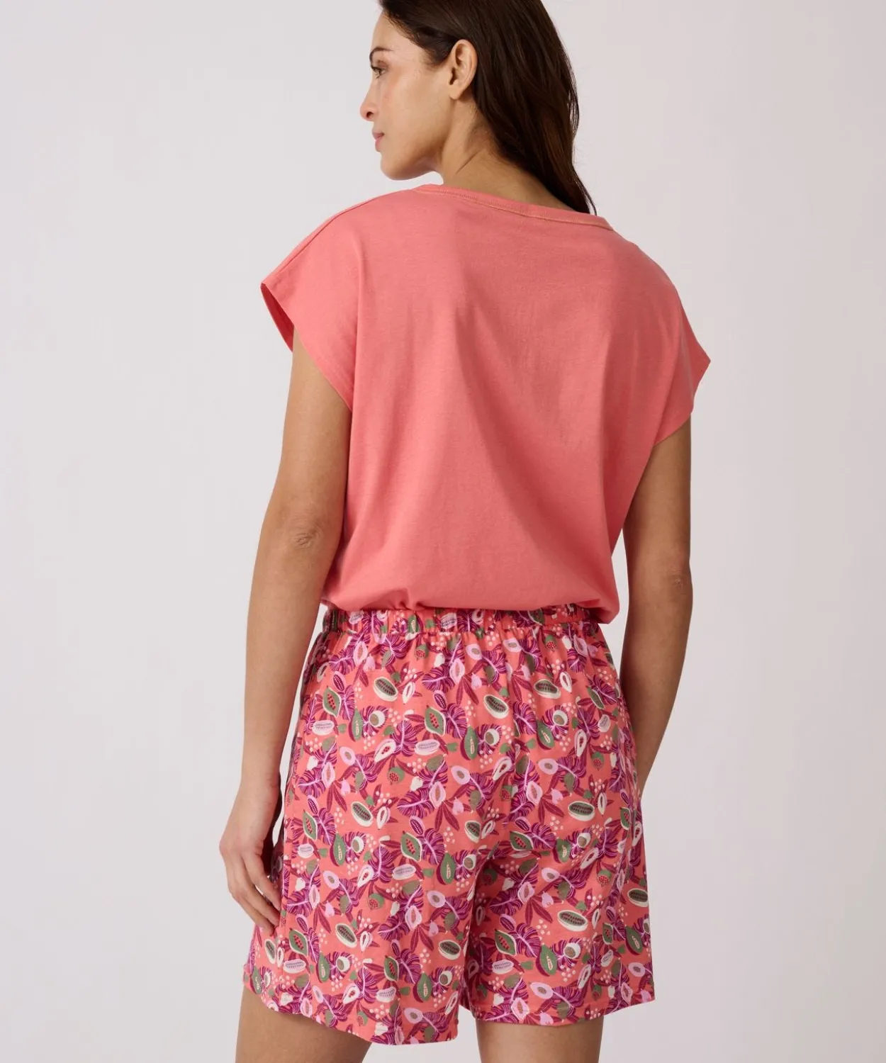 Short de pyjama pur coton