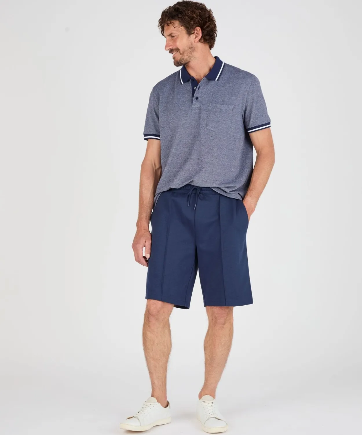 Short en maille interlock