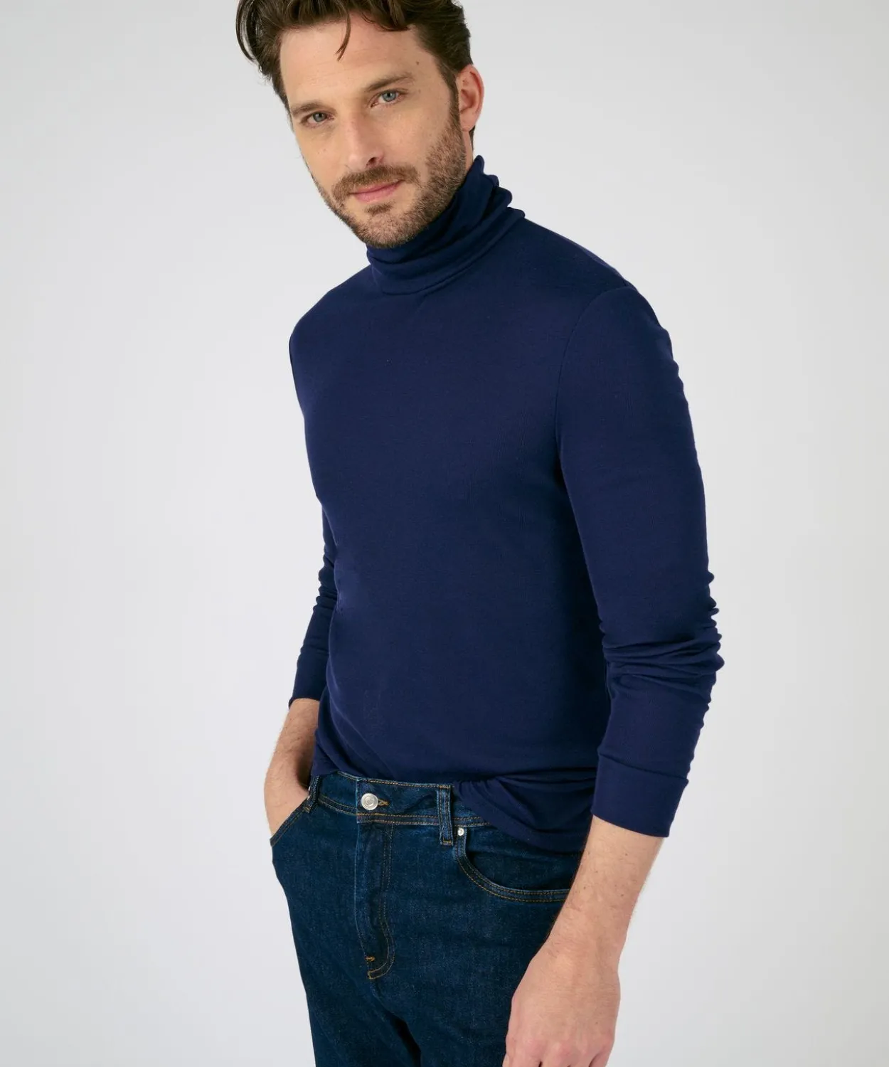 Sous-pull Thermolactyl col roulé