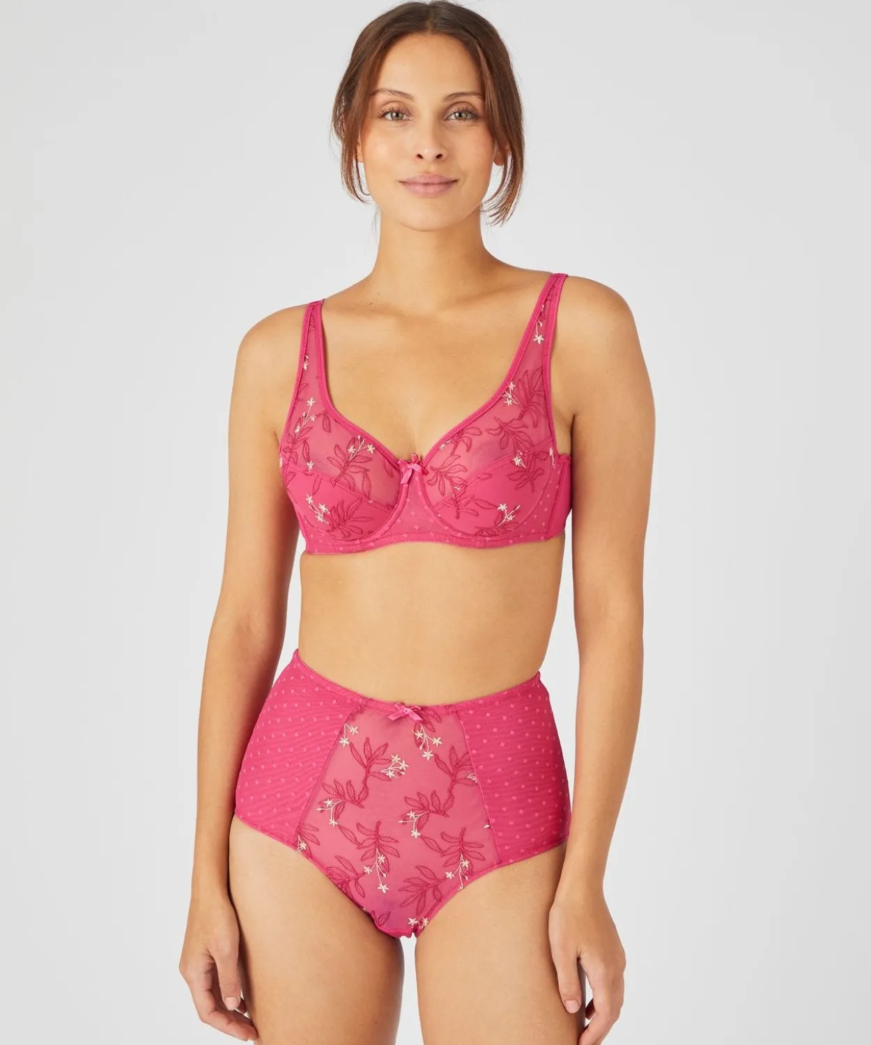 Soutien-gorge à armatures brodé LYNA de Damart