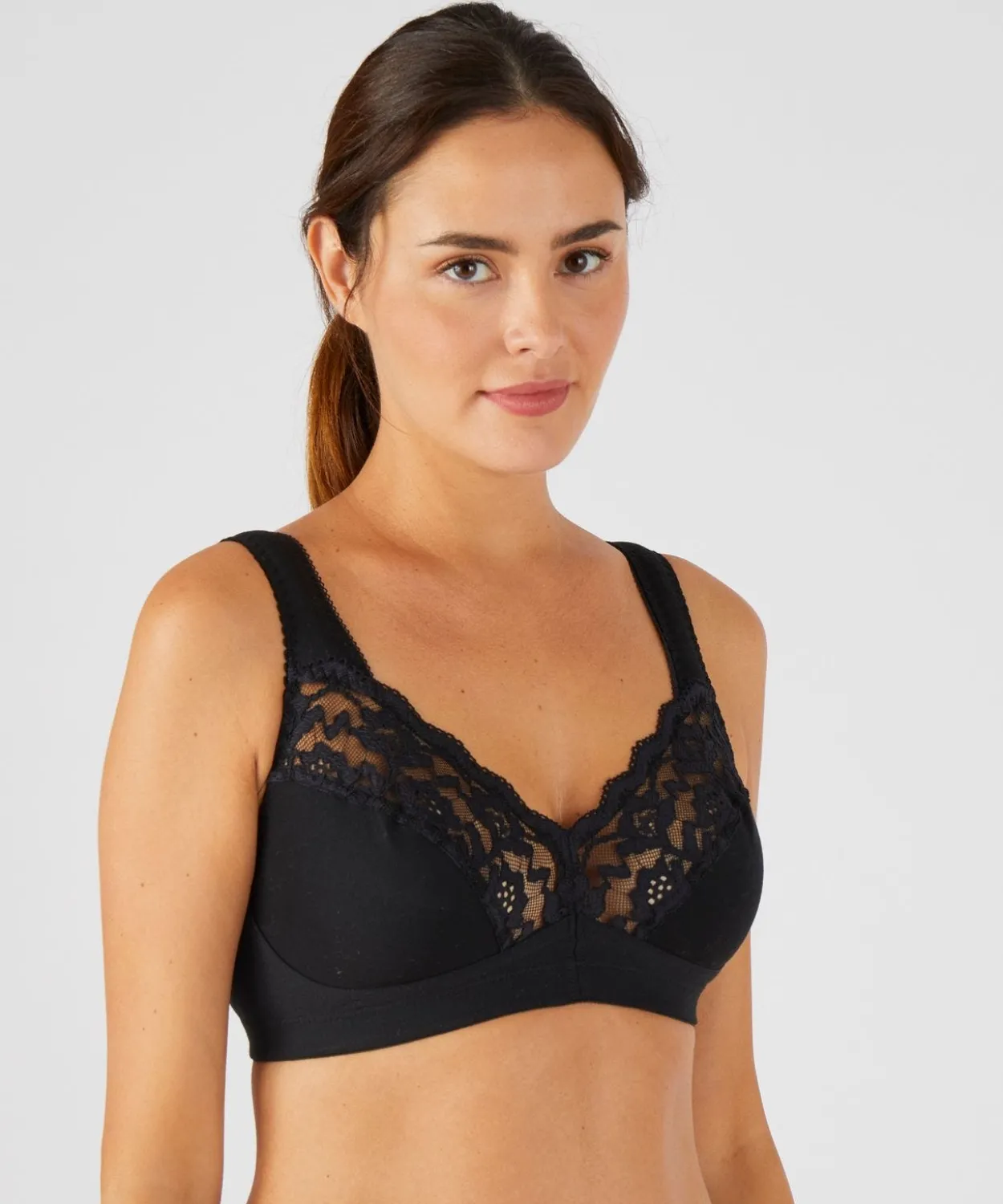 Soutien-gorge grand maintien, sans armatures