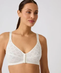 Soutien-gorge léger renfort dos sans armatures ouvert devant