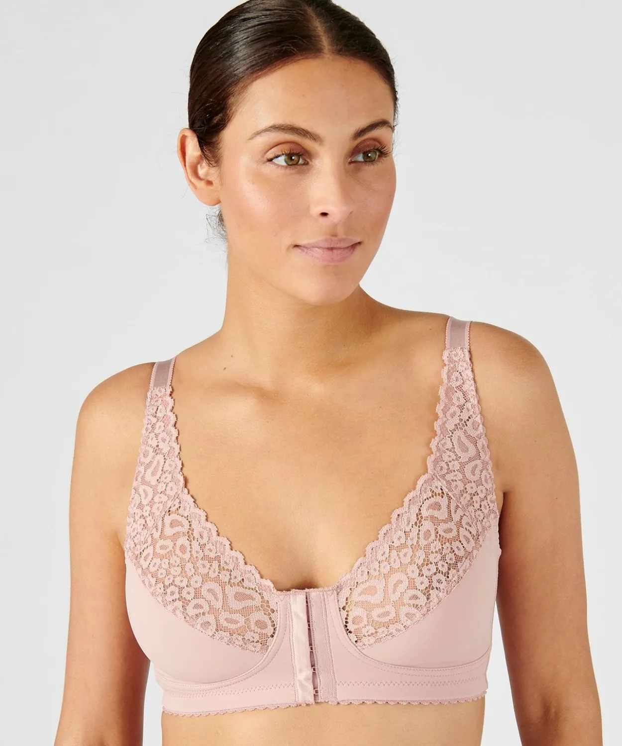 Soutien-gorge ouvert devant sans armatures