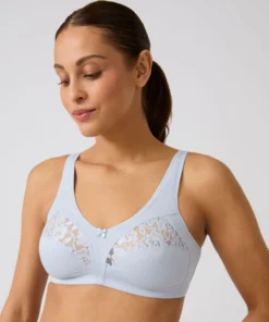 Soutien-gorge sans armatures dentelle, grand maintien