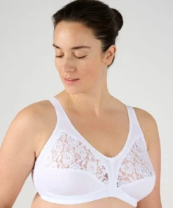 Soutien-gorge sans armatures dentelle, grand maintien