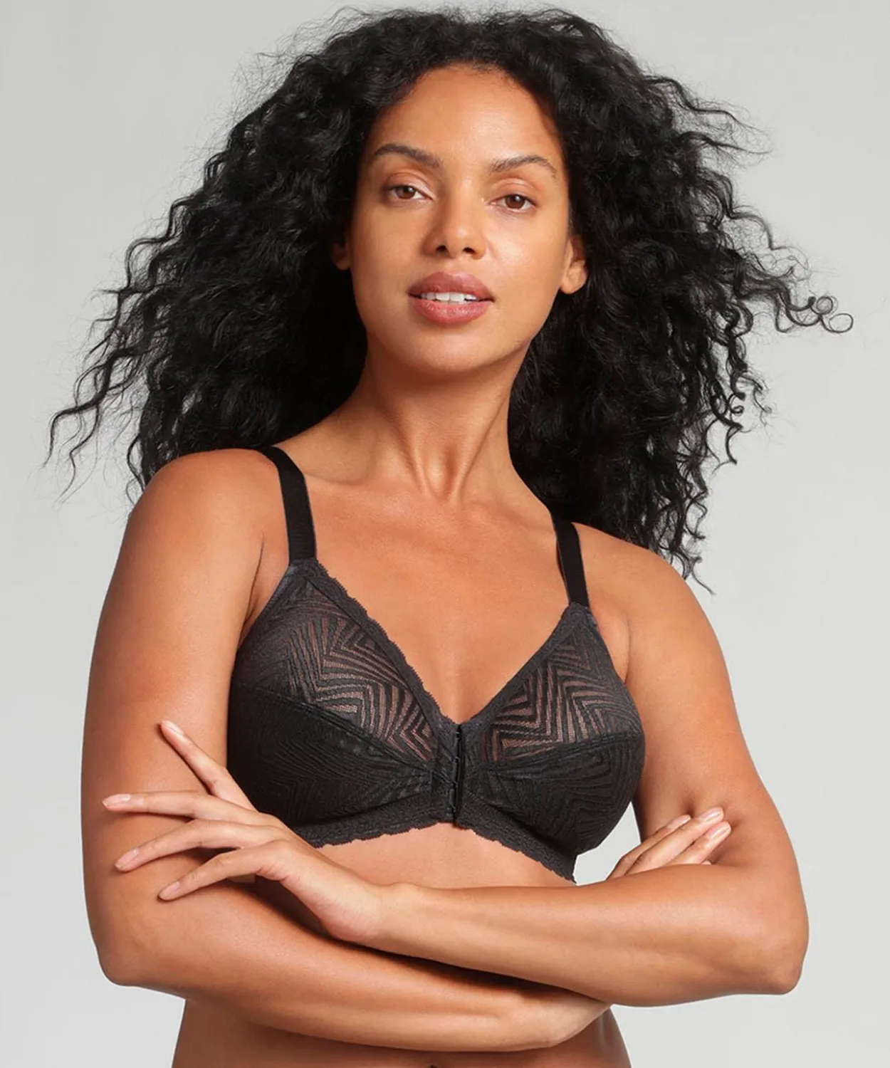 Soutien-gorge sans armatures Ideal Posture de Playtex, ouvert devant