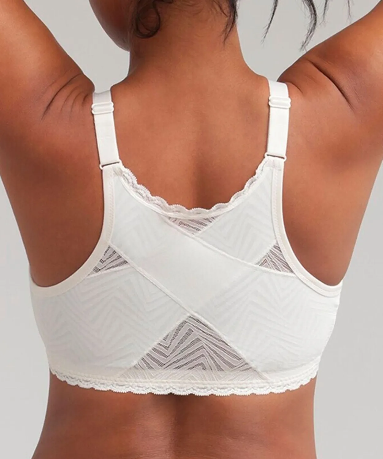 Soutien-gorge sans armatures Ideal Posture de Playtex, ouvert devant