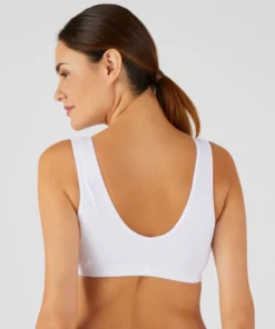Soutien-gorge sans armatures ouvert devant