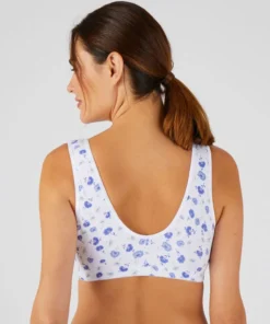 Soutien-gorge sans armatures ouvert devant
