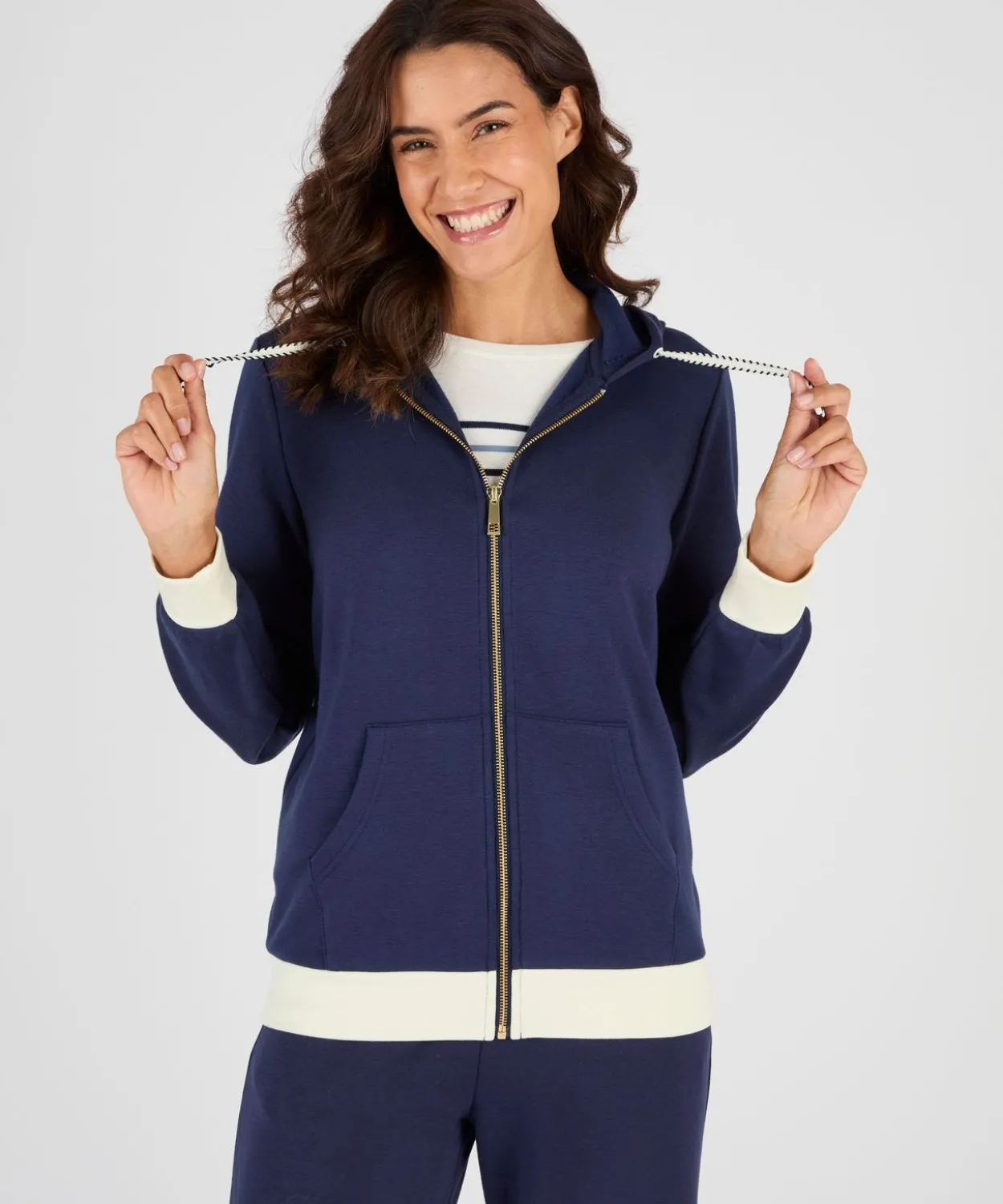Sweat-shirt à capuche Thermolacyl