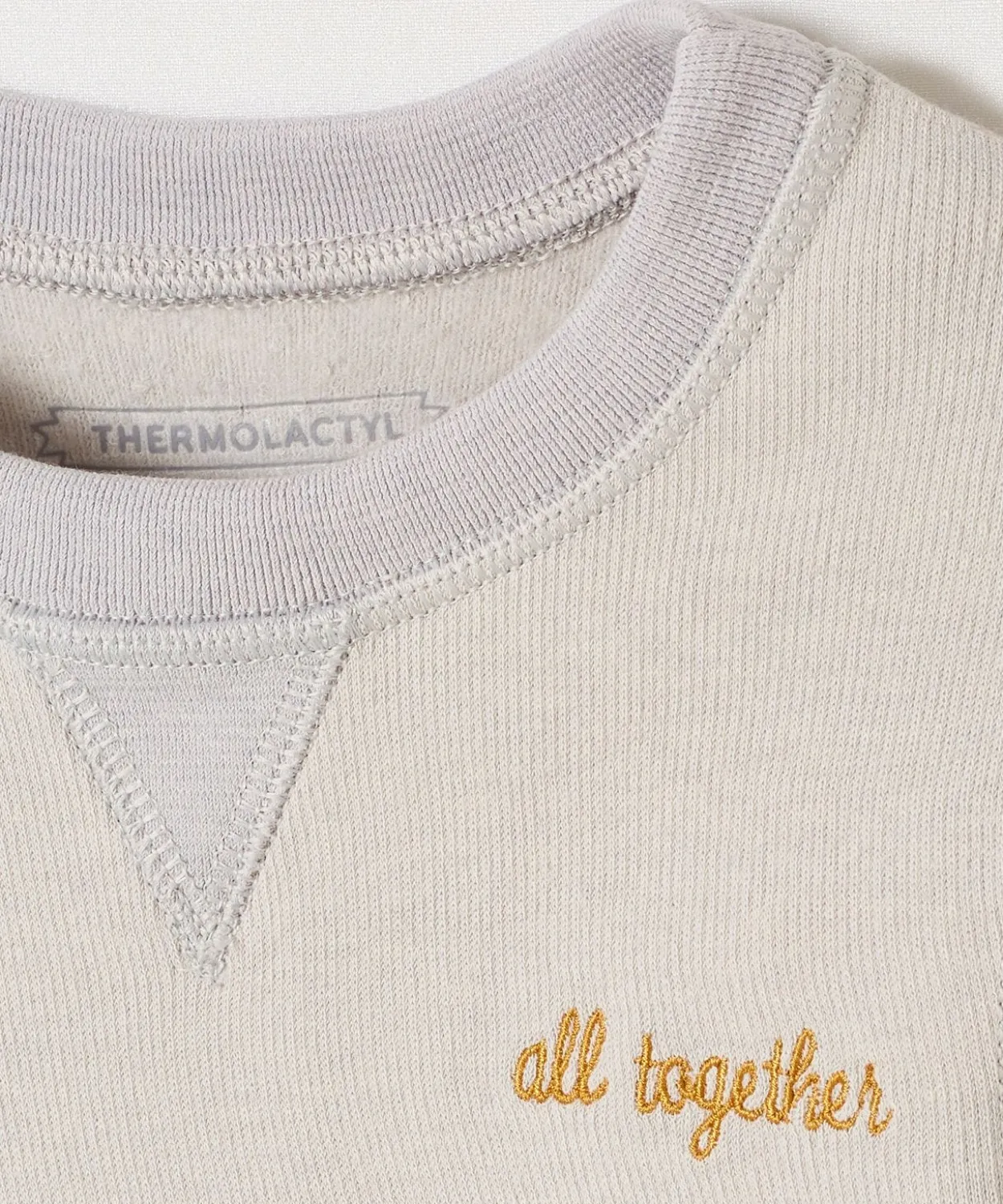 Sweat-shirt enfant molleton gratté Thermolactyl Sensitive