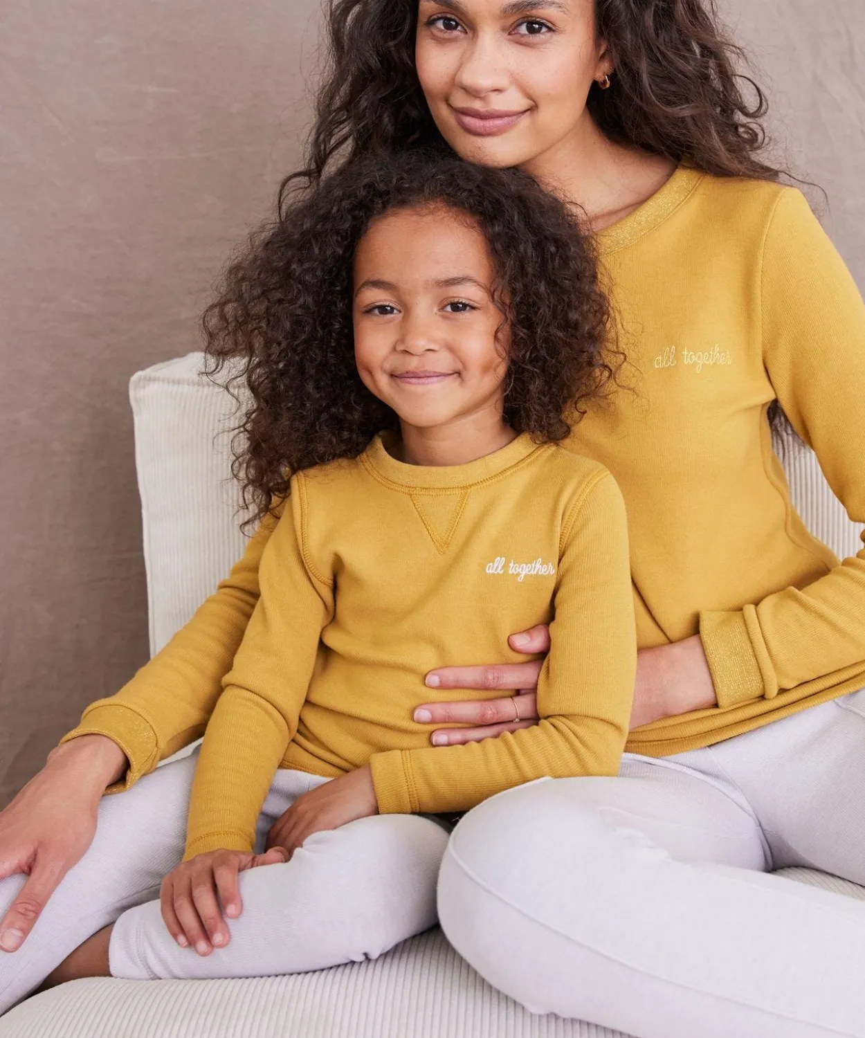 Sweat-shirt enfant molleton gratté Thermolactyl Sensitive