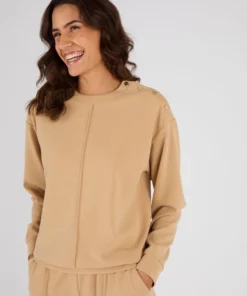 Sweat-shirt en maille piquée