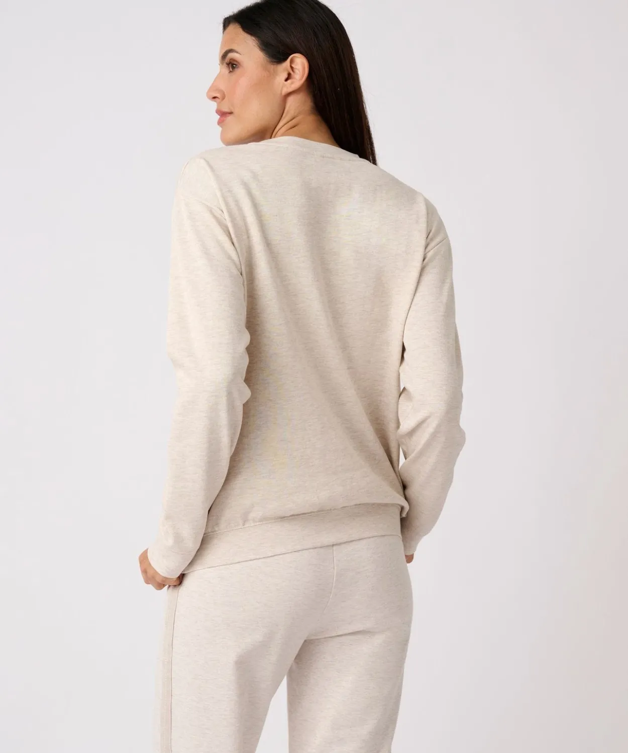 Sweat-shirt en molleton